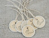 Rustic French Inspired Gift Tags