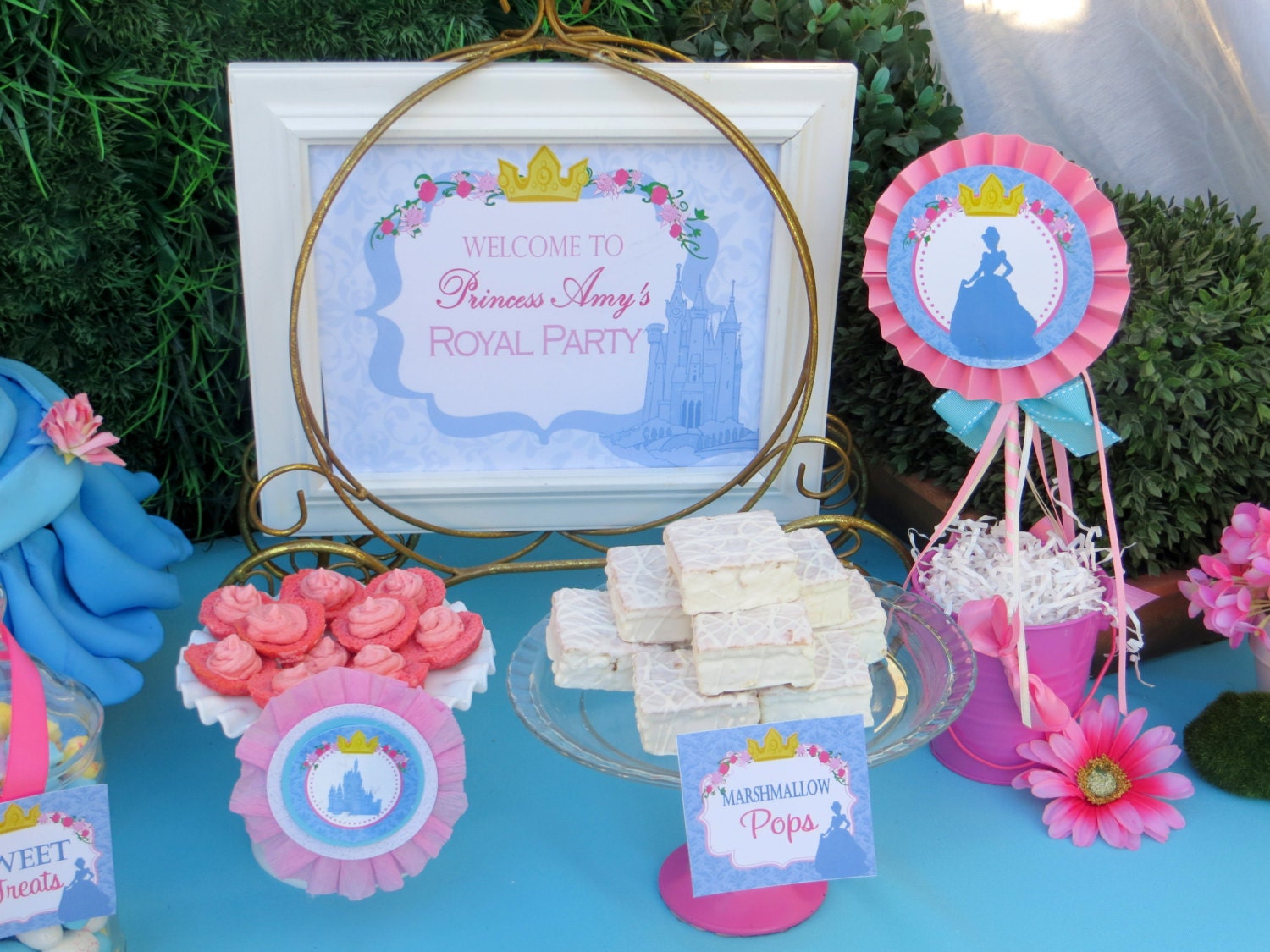 Welcome Sign - CINDERELLA Inspired Party Printables - Girls Princess Party - Girl Birthday Party - Baby Shower - Ladies Il_170x135
