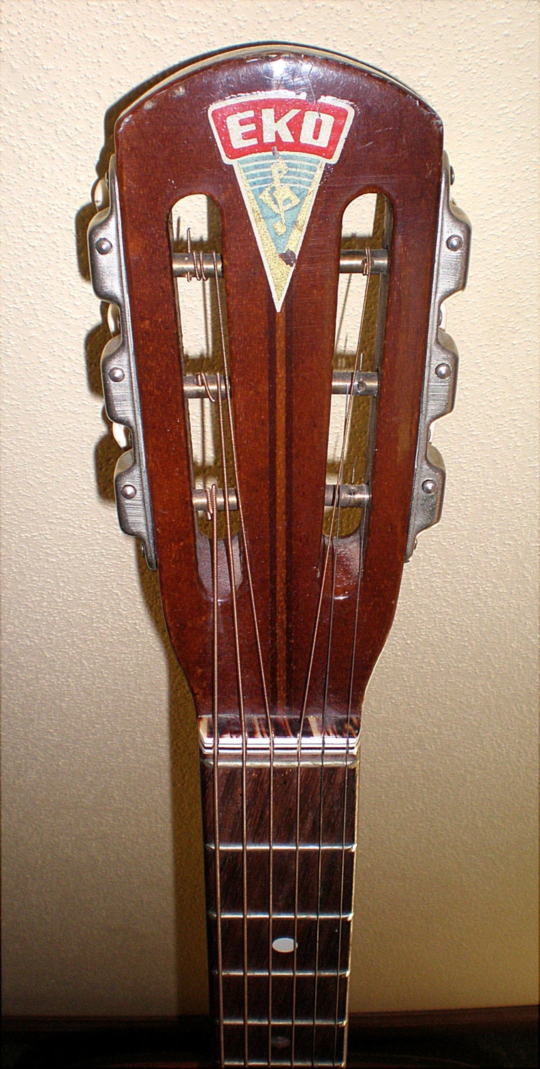 EKO Acoustic Guitar Made in Italy Circa 1960's by Buddhagal