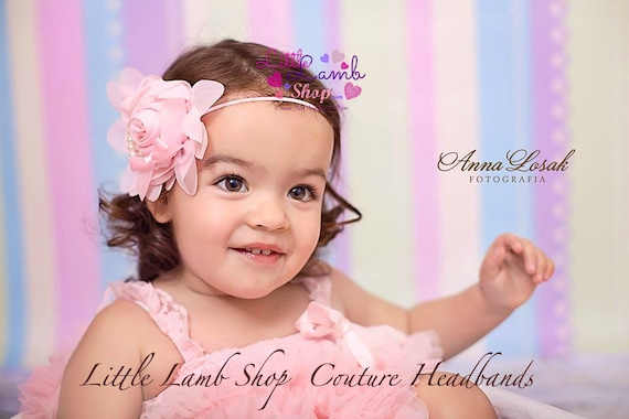 624 New baby headbands etsy canada 574   Baby Girl headband, photography props   vintage couture, Canada on 