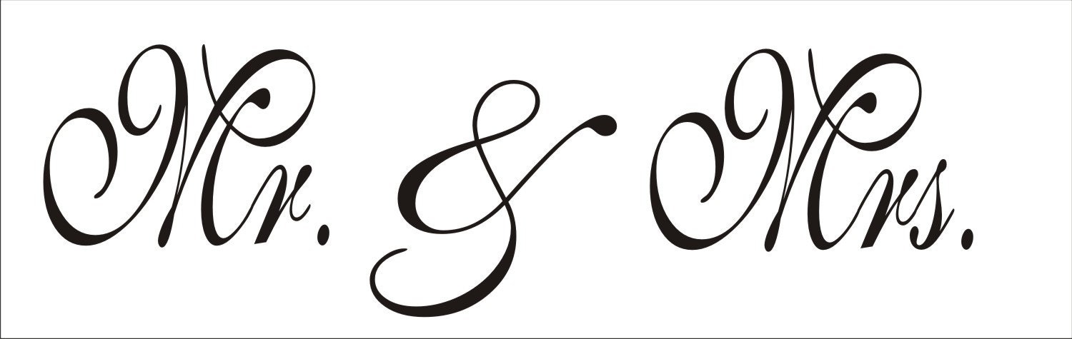 OU+Logo+Stencil Wedding Stencils Mr & Mrs Set Of 2 Mr 8.5x6 and Mrs 9.6x6 with ...