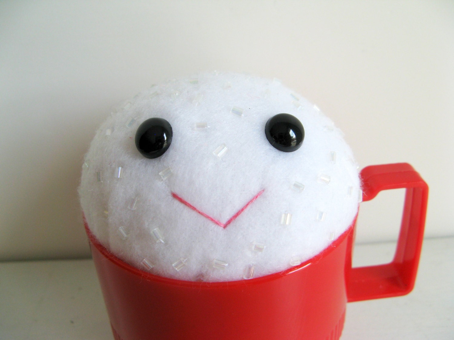 Items similar to SALE Cup of Sugar Softie Food Plush Food Toy Food Softie Play Food