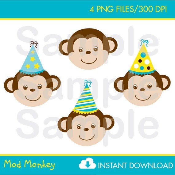 mod monkey clip art free - photo #22