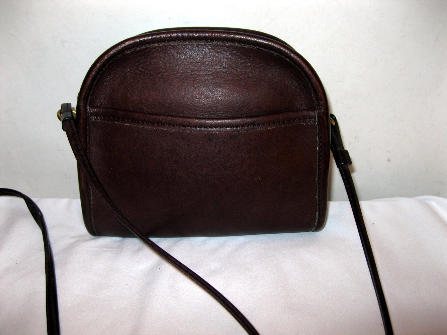 COACH sm sling bag purse brown gen glove tanned by BagsBabylon