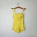 SALE vintage 60s Sunny Yellow Jantzen Bathing Suit
