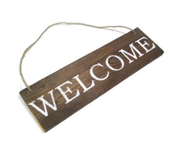 Reclaimed Wood Sign Rustic Decor by CountryByTheBumpkins