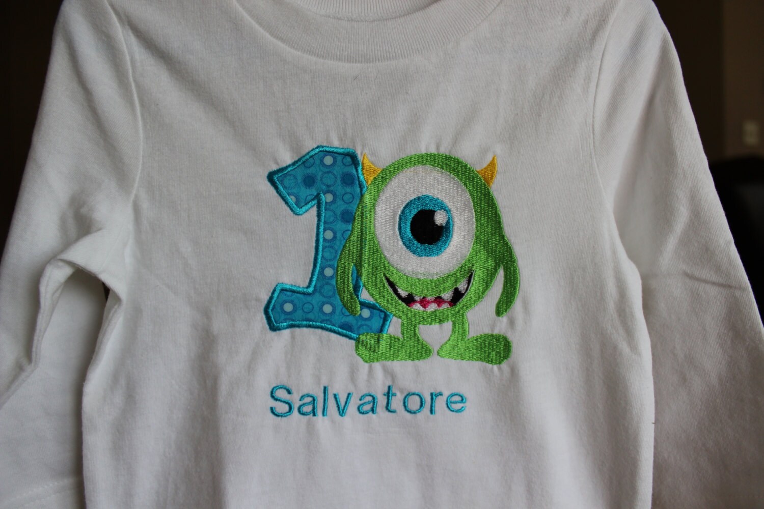 Items similar to Monsters Inc. Birthday Shirt on Etsy