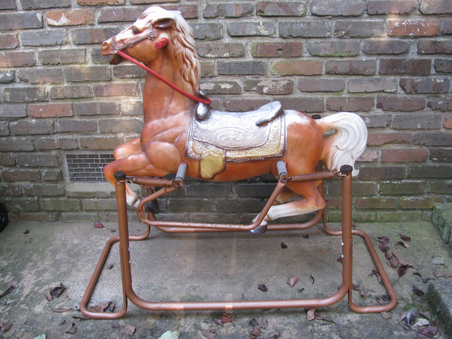 bouncy rocking horse