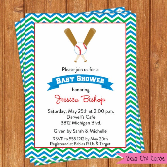 Baby Shower Invitations-BSI255DIY 5.5 X 4.25 Editable Printable ...