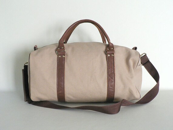 old duffle bag