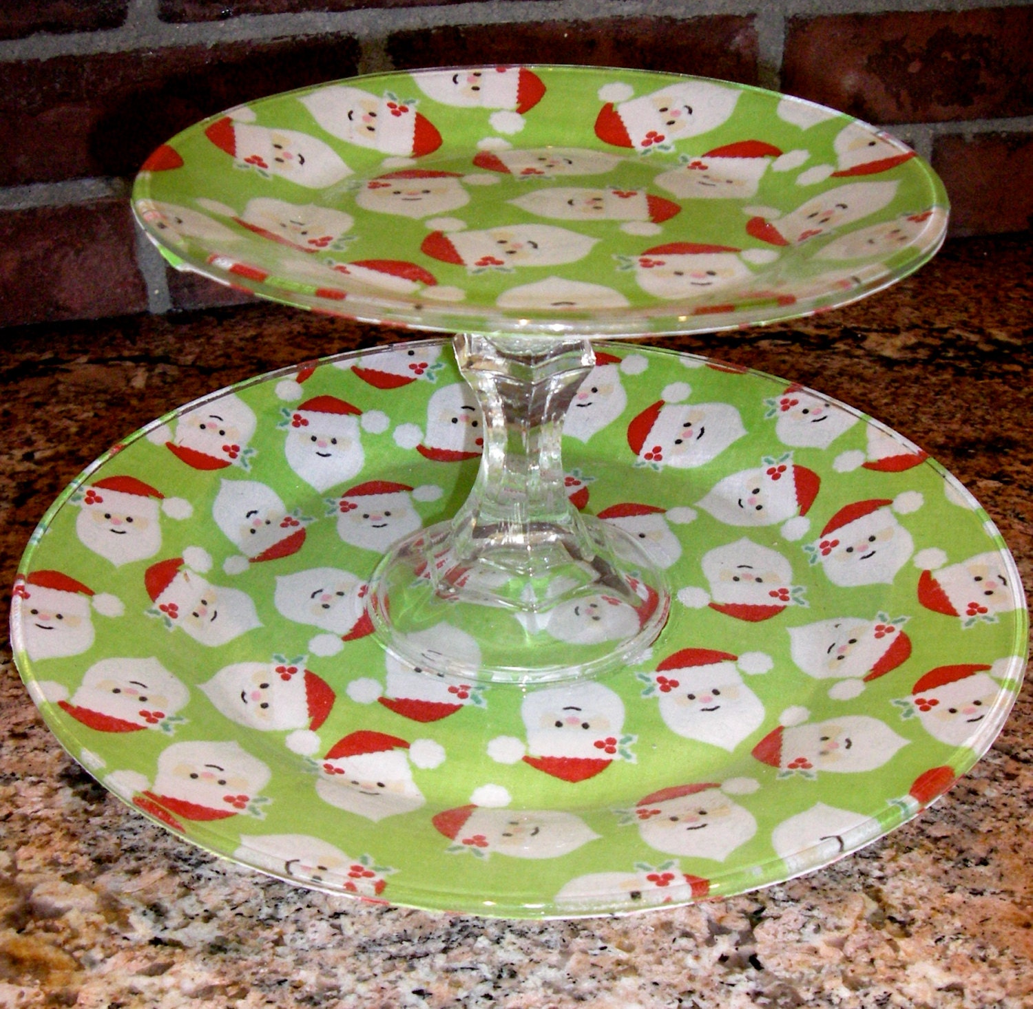 Christmas Serving Platter - BirdEECreations