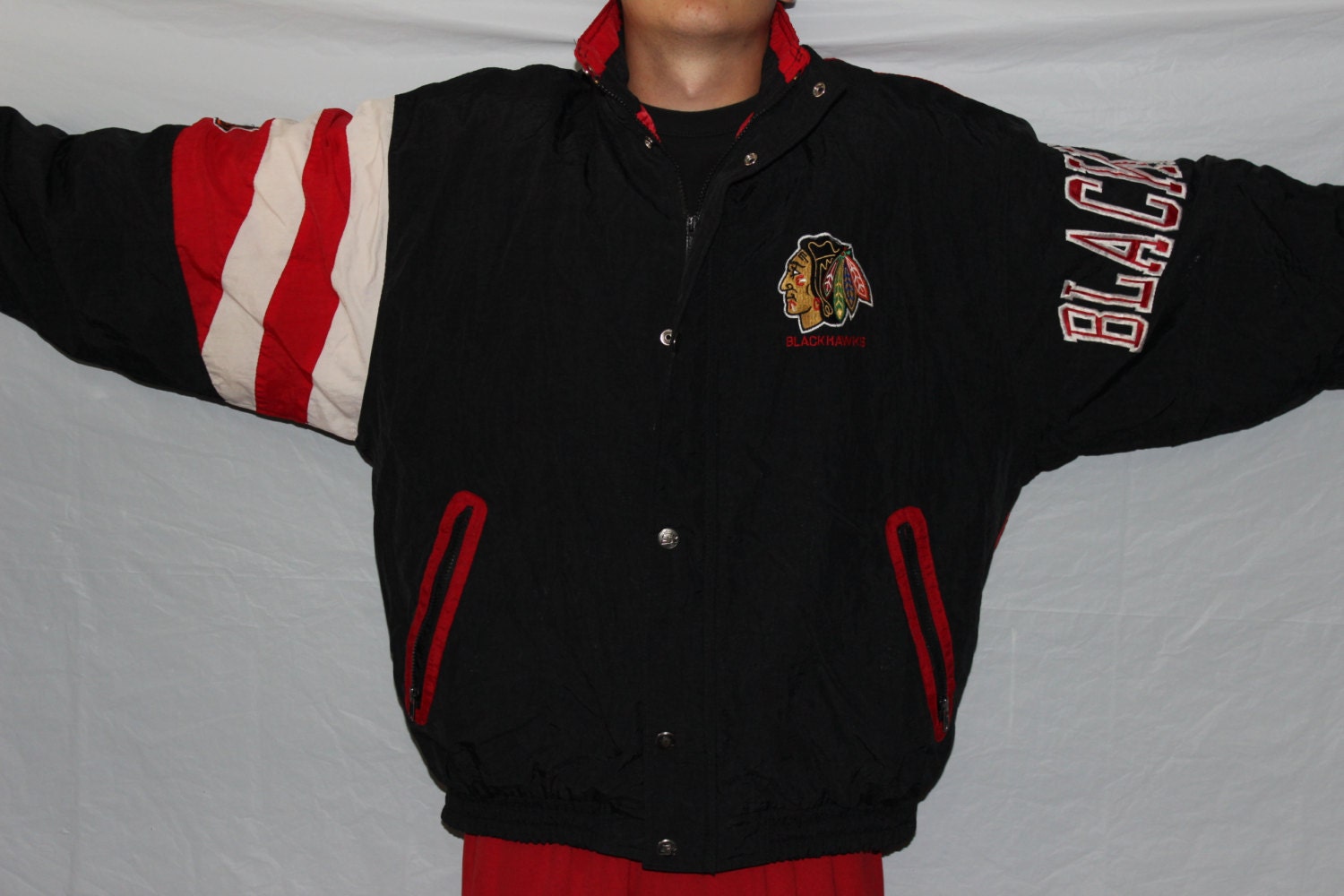 Vintage Chicago Blackhawks STARTER Jacket by SouthsideThrowbacks