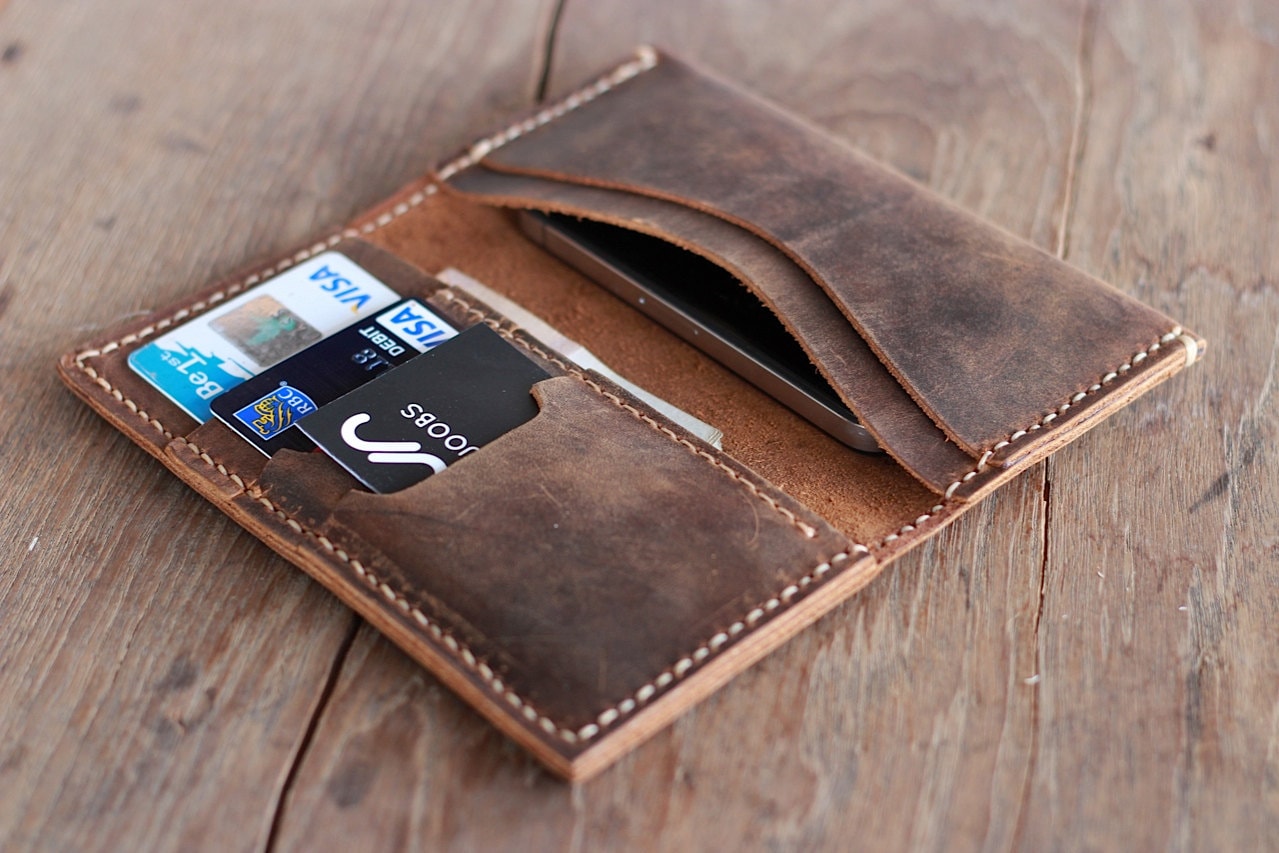 The Envelope Wallet Leather Wallet Case JooJoobs by JooJoobs
