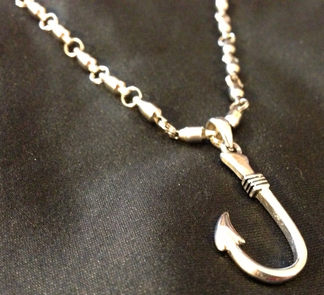 Fishing swivel necklace Clearance