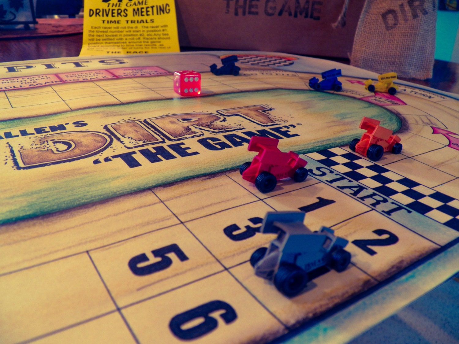 A Sprint Car Racing Board Game By DirtTheGame On Etsy