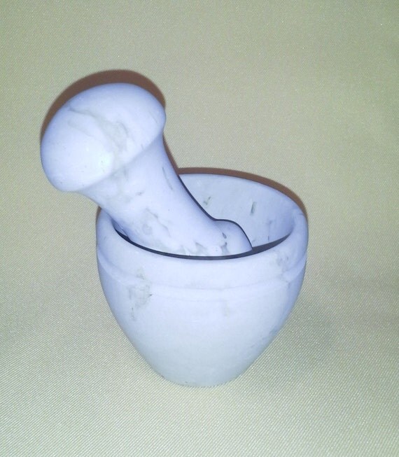 Limestone Mortar and Pestle by Estoniary on E