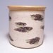 Birch Bark design Pottery Utensil Holder Limited Series 54 (wide)