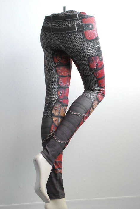 armor print leggings