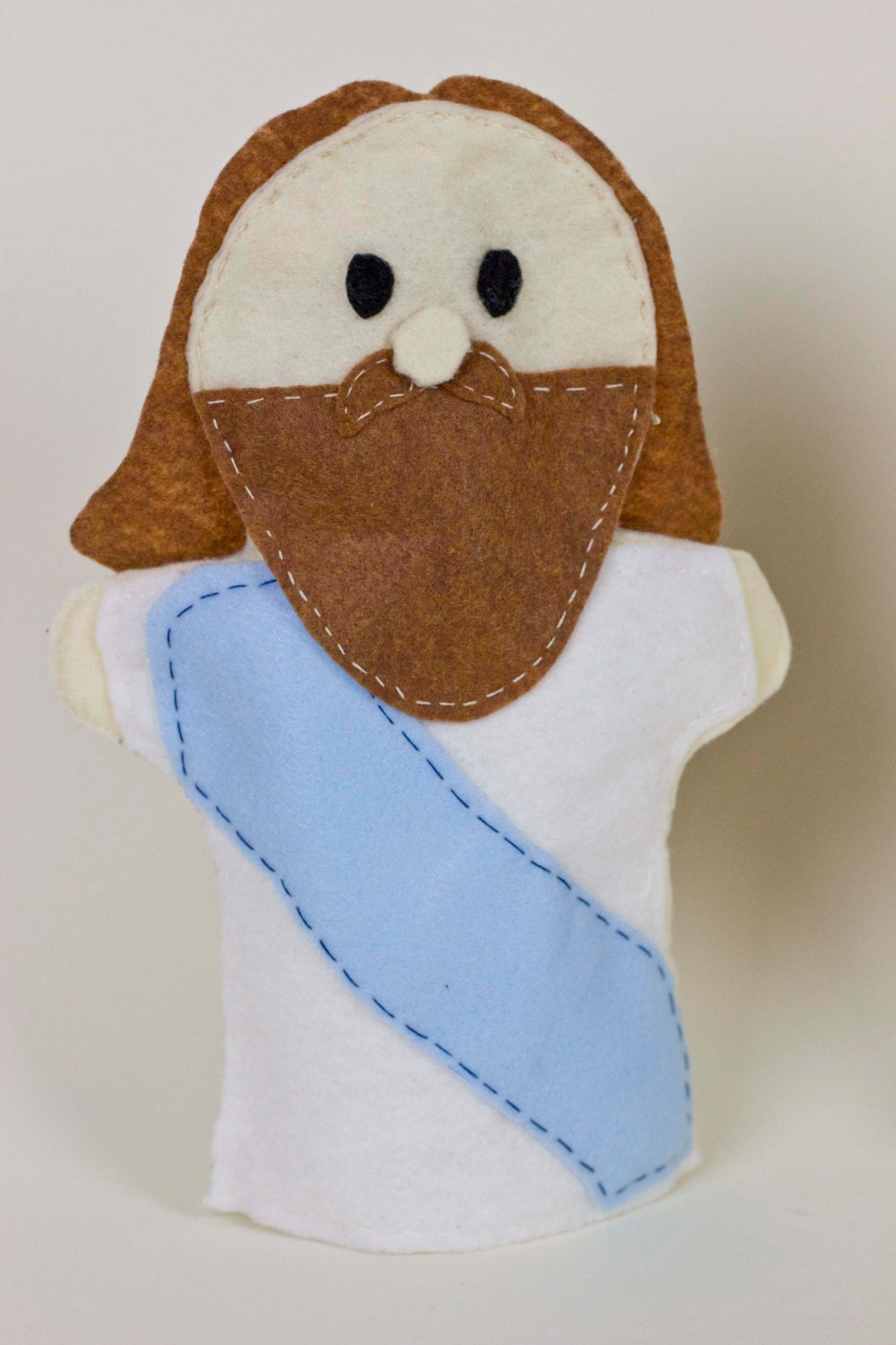 Biblical Felt Puppets Jesus by CityGirlCreations98 on Etsy