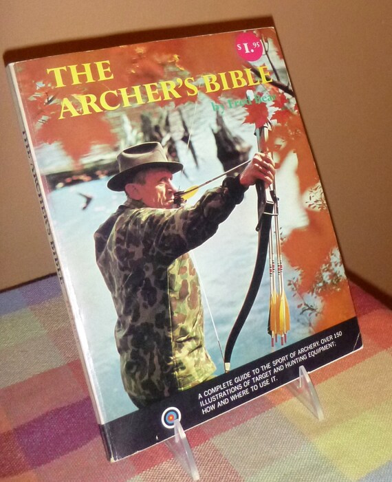 Rare 1968 The Archer's Bible by Fred Bear Bowhunting by myoddbits
