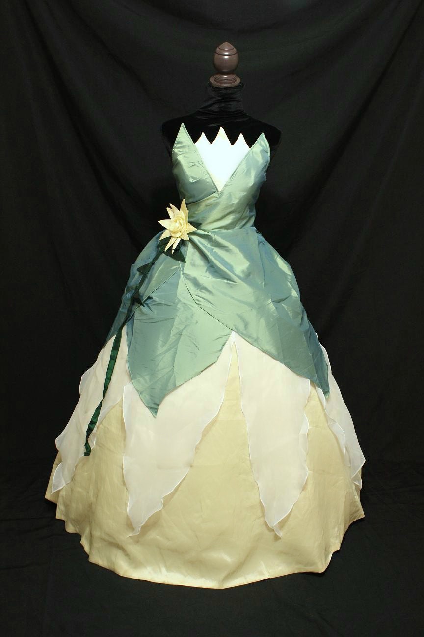 frog fantasy gown