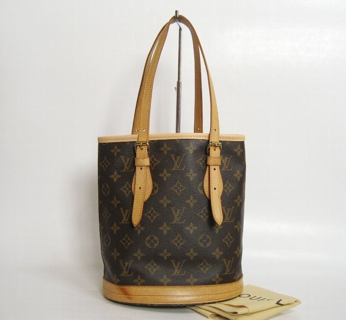Repaired / Louis Vuitton / Vintage Bucket Shoulder bag by Eternel