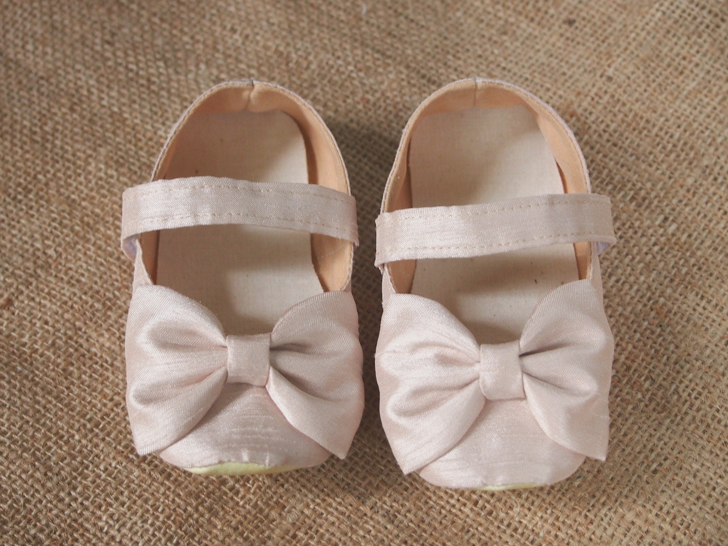 Baby Shoes, Bow, Champagne, Cream, Infant, Newborn, New Baby, Wedding ...