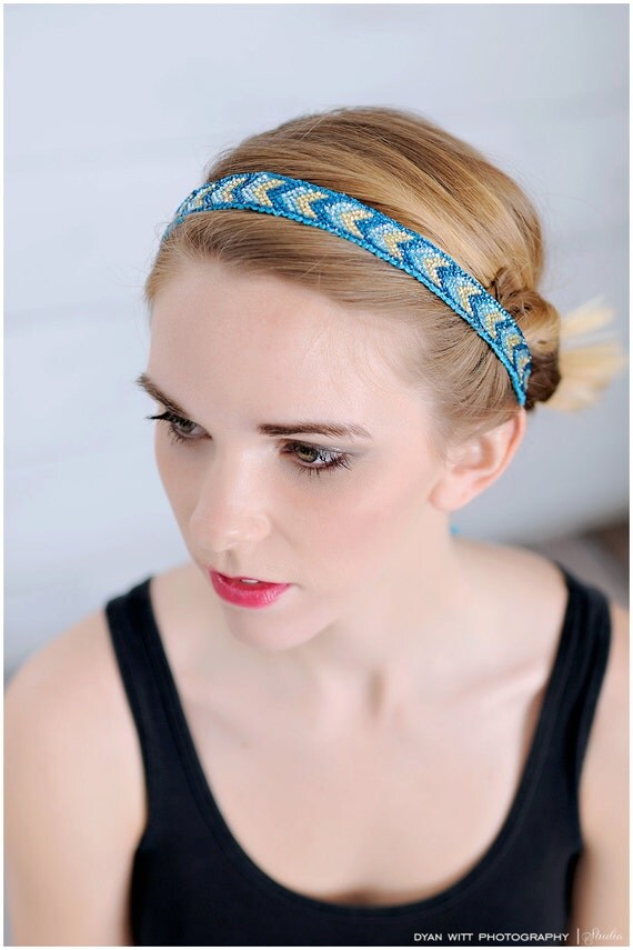 Items similar to Limited Edition Friendship Bracelet Headband w