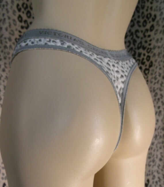 Victoria S Secret Vintage Cotton Panties Thong By Prissypanties