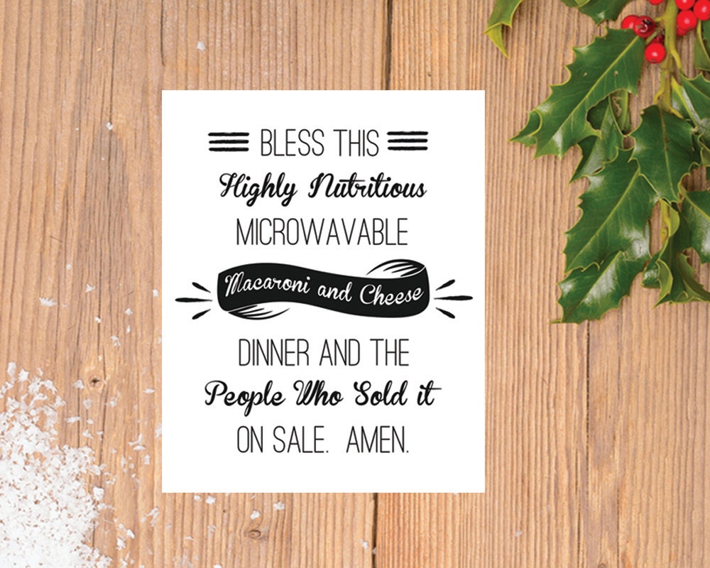 Home Alone Quote Holiday Printable 8x10 Christmas by PrintPunch