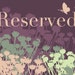 Custom Order Reserved for Josee