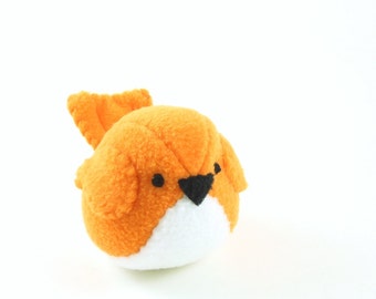 orange bird stuffed animal