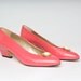 Authentic Vintage Bandolino Pink Kitten Heel Low Wedge Shoes (7.5 8 N)