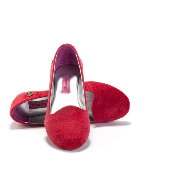 wizard of oz women red shoes , vegan flat shoes loafer style animal