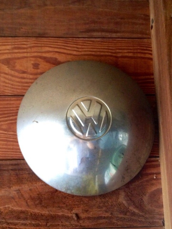Vintage VW Beetle Hubcap 1960s by retromodstore on Etsy