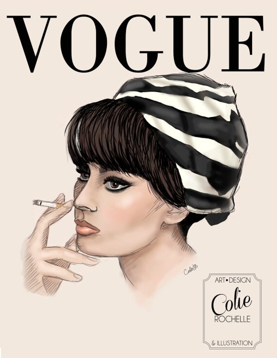 fashion illustration vogue covers items similar to loren vogue cover fashion fashion illustration vogue covers items similar to loren vogue cover fashion