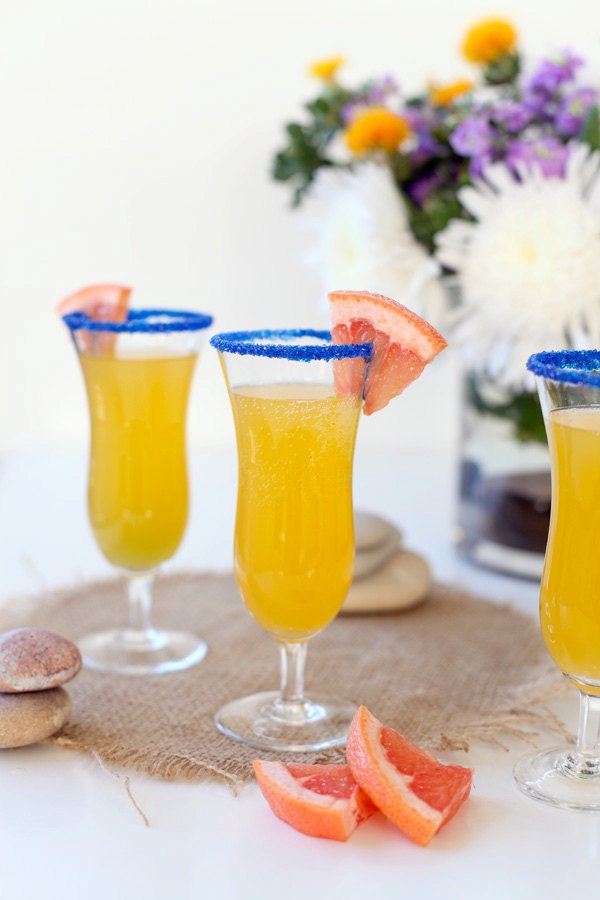 Royal blue cocktail rim sugar colored sugar for by dellcovespices