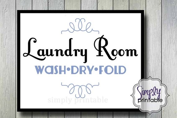 Laundry Room 8x10 Wall Print (Digital File) Il_570xn