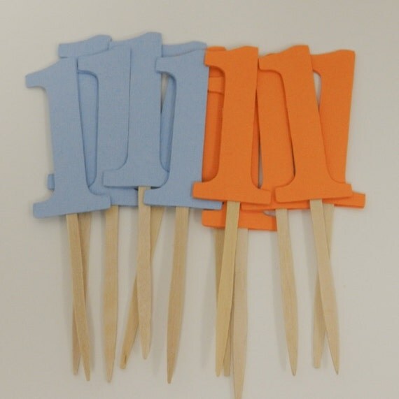Age Cupcake Toppers Guitar Cupcake Toppers Il_570xn