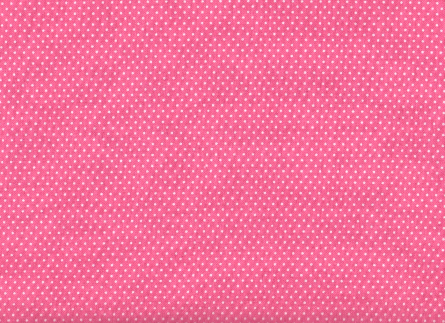 Pink Pin Dots Fabric Pink and White Polka by thebusybeequilting