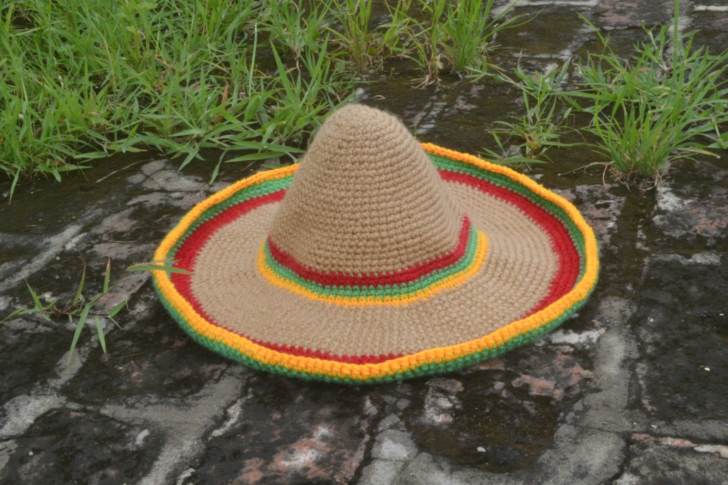 Hat crochet pattern crochet Mexican sombrero by Thehobbyhopper