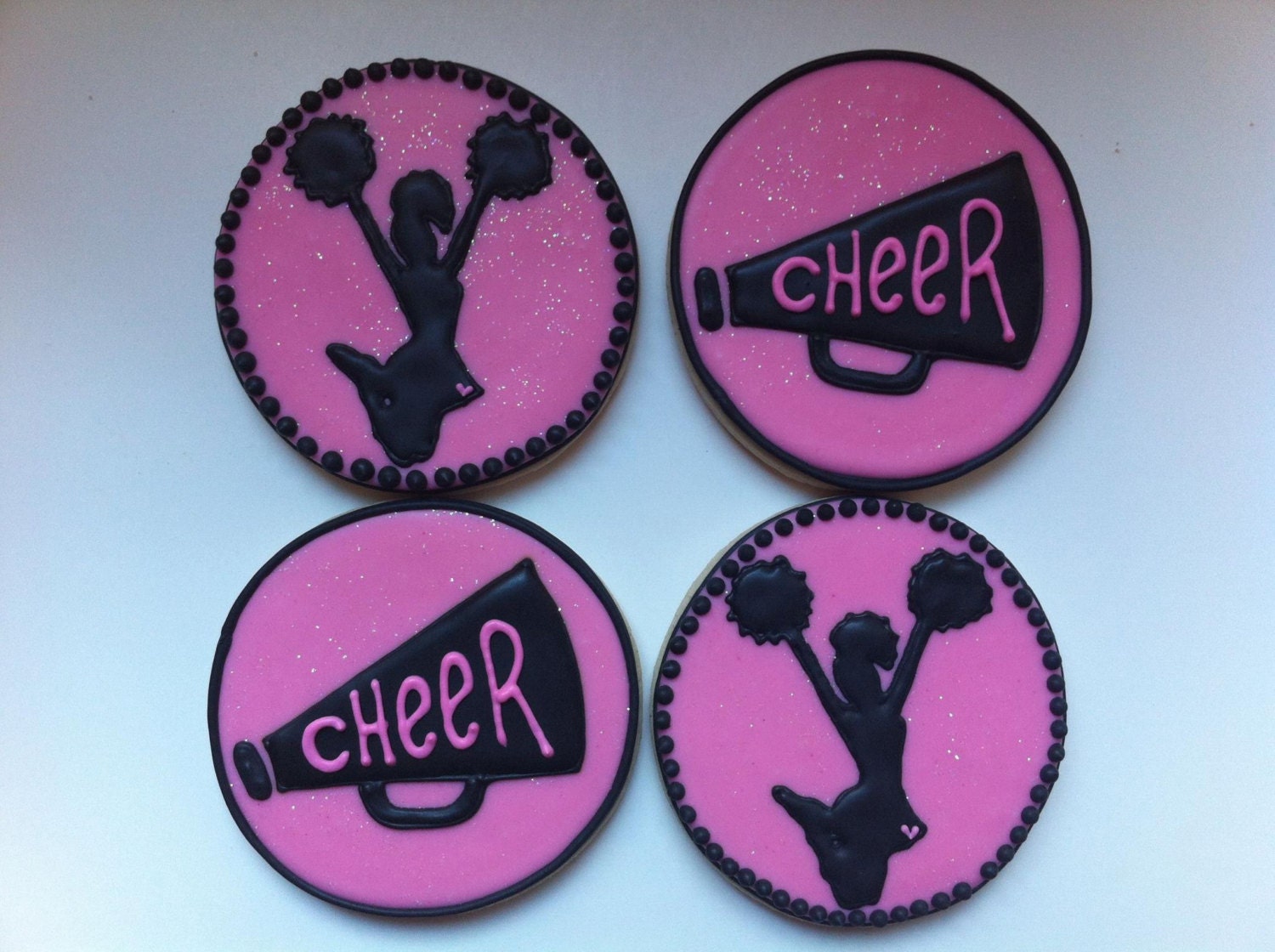 Cheerleader Cookies By Sweetcbakeshop On Etsy