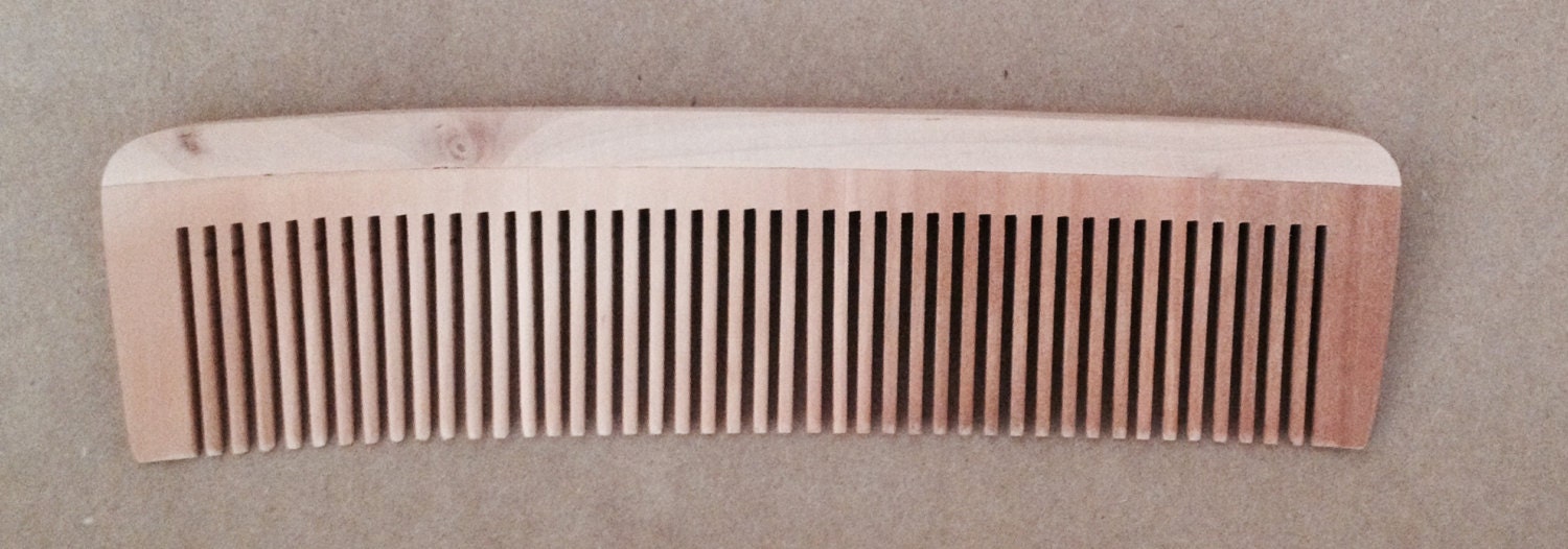 Wooden Comb by SaresNaturals on Etsy