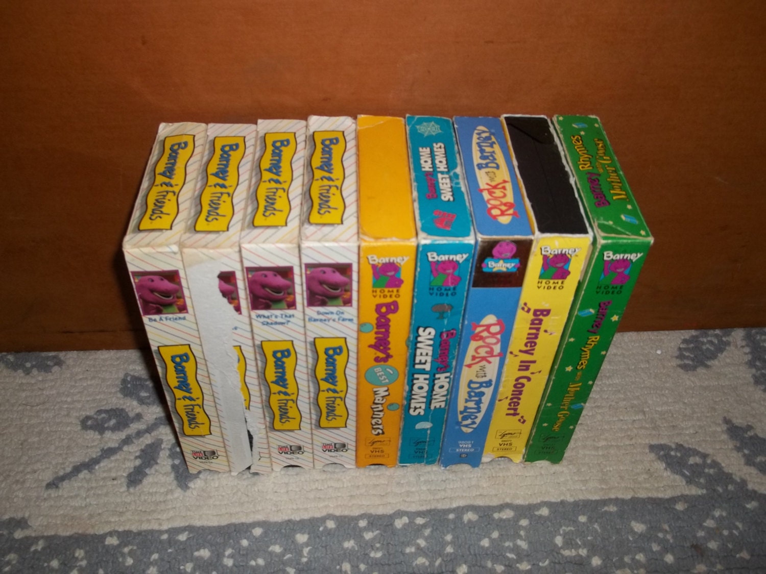 Barney VHS Lot Tapes