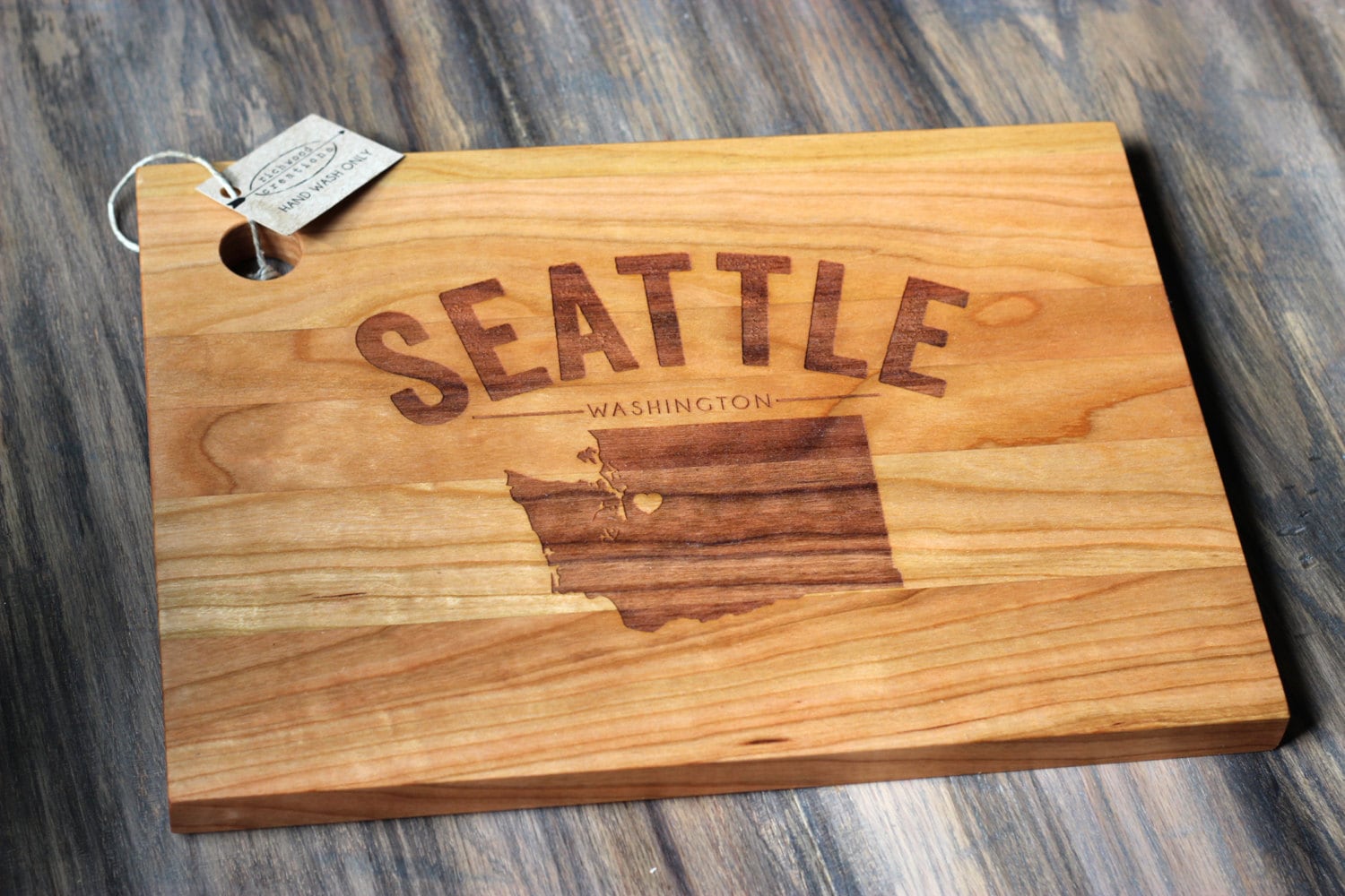 Richwood Creations Engraved Cutting Board City Gift Idea