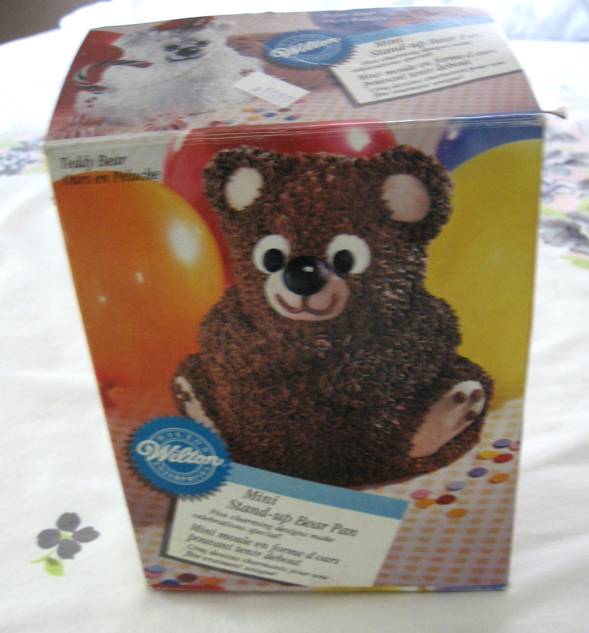 stand up teddy bear cake pan