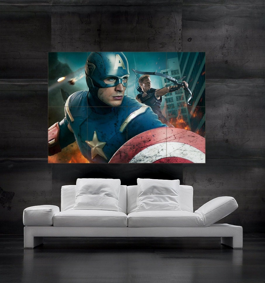 The Avengers wall print art poster huge giant modern