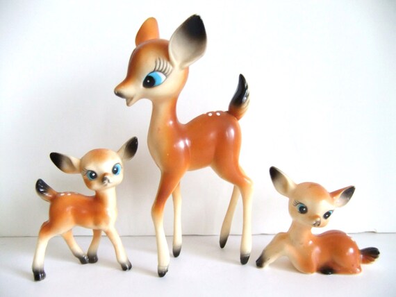 deer christmas figurines