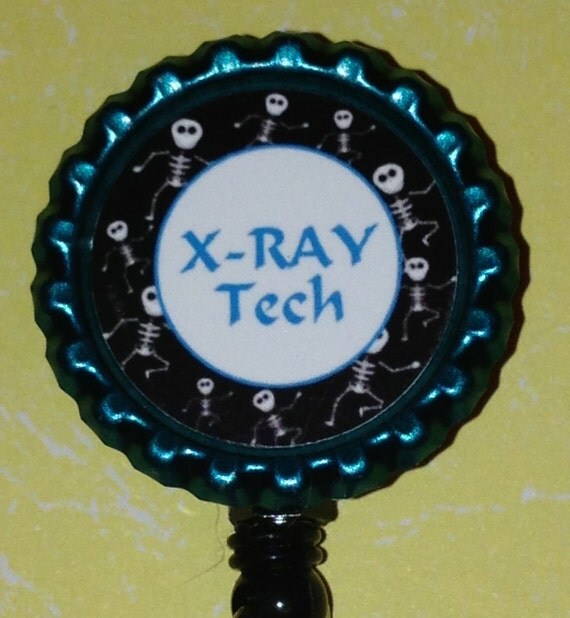 XRay XRay Radiology Tech Technician Retractable by BadgesAndMore