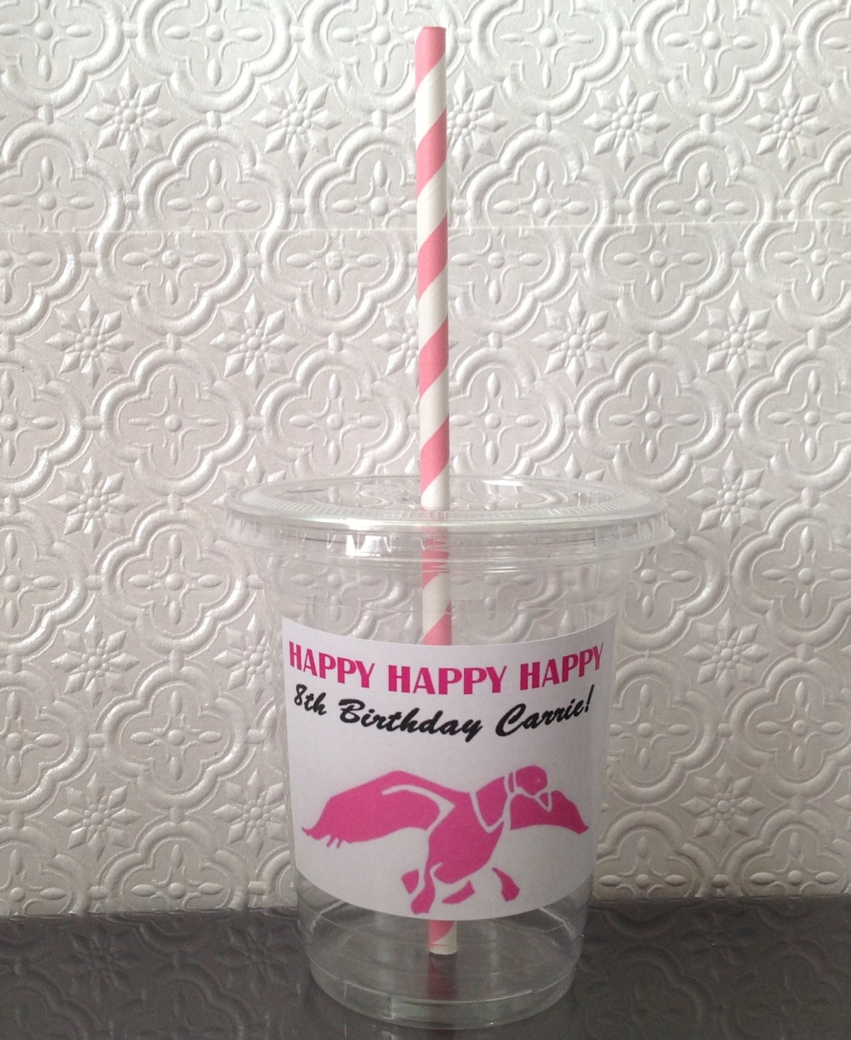 Duck Dynasty Pink Duck Commander Birthday Party Cups with Lids - Kids Party Cups Il_570xn
